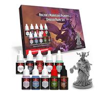The Army Painter, Dungeons and Dragons, Nolzur’s Marvelous Pigments Undead Paint Set, 10 x 12 ml Peintures Acryliques y compris 1 Figurine - Pour Peinture de Figurine Donjon et Dragon