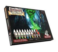 The Army Painter GameMaster Wilderness Adventures - 20 Flacons 12 ML de Peinture Acrylique Ensemble Peinture pour Jeu de Rôle, 1 Pinceau Sec, 1 Figurine de Sorcière en Plastique pour Warhammer