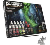 The Army Painter – Kit peinture GameMaster Wilderness – 15x18ml acrylique, pinceau sec, figurine Hag