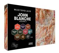 The Army Painter, Masterclass John Blanche Volume 2, 6 x 18 ml Warpaints Fanatic, 1 Speedpaint, 1 lavis, 1 effet, 1 métallique, 1 art print - Peinture pour figurines de wargame.