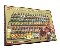 The Army Painter Speedpaint Complete 2.0, L'ensemble Complet 90 Flacons De Kit Peinture Acrylique 18ml, Incluant Les 3 Pinceaux Peinture Essentiels Pour Warhammer 40k Et Dungeons & Dragons