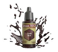 The Army Painter Speedpaint Dusk Red 2.0, Peinture Acrylique Unique 18ml Solution De Peinture à Une Couche Pour Figurines Comme Warhammer 40k et Dungeons and Dragons.