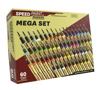 The Army Painter, Speedpaint Marker Mega Set, 60 x 6 ml, marqueurs 2.0
