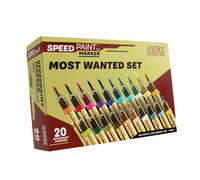 The Army Painter, Speedpaint Marker Most Wanted Set, 20x6ml Marqueurs | Marqueurs Speedpaint 2.0, 20 couleurs vives et métalliques, marqueurs de peinture acrylique Contrast pour DnD et Warhammer