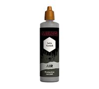 The Army Painter Vernis satiné pour aérographe, flacon compte-gouttes de 100 ml, vernis pour aérographe et peinture de figurines Wargaming, parfait pour les jeux de société de table