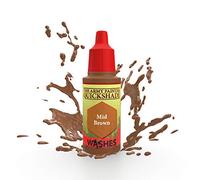 The Army Painter | Warpaint | Mid Brown | Peinture Acrylique Non Toxique à Base d'eau pigmentée pour Table de Roleplaying, Jeux de Planche et Wargames Miniature