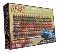 The Army Painter Warpaints Air Complete Set, 126 Peinture Acrylique Pré-diluées 18ml, Comprenant 18 Acrylique Metallique Et 6 Fluo. Un Aerographe Modelisme Pour Warhammer 40k Peinture Figurine