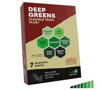 The Army Painter Warpaints Fanatic: Deep Green Flexible Triad PLUS+ - 1 kit
