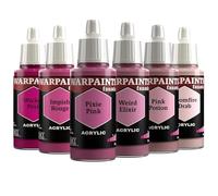 The Army Painter, Warpaints Fanatic Flexible Triad: Pinks 6 x 18 ML Acrylic Paint, 6 x 18 ML Peinture Acrylique - pour Peinture de Figurine Warhammer et Donjon et Dragon