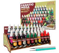 The Army Painter, Warpaints Fanatic Mega Set Combo, 50 x 18 ml