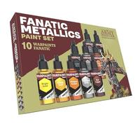 The Army Painter – Set de peintures Warpaints Fanatic Metallics 10x18 ml – métalliques acryliques