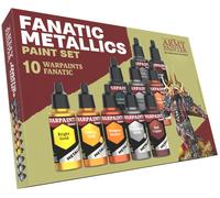 The Army Painter – Set de peintures Warpaints Fanatic Metallics 10x18 ml – métalliques acryliques