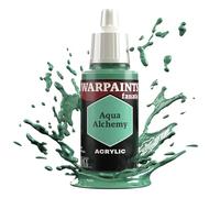 The Army Painter Warpaints Fanatic Peintures acryliques Bleu sarcelle et turquoise 18 ml (Aqua Alchemy)