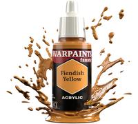 The Army Painter, Warpaints Fanatic Fiendish Peinture acrylique simple Jaune miniature Hobby Peinture de qualité pour jeux de guerre miniatures