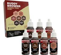The Army Painter Warpaints Fanatic: Ruddy Browns Flexible Triad PLUS+ - 1 kit
