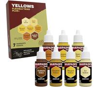 The Army Painter, Warpaints Flexible Triad Plus+: Yellows 7x18ml | Peinture acrylique de loisir qualité miniature, pour Donjons et Dragons (DnD) & Warhammer