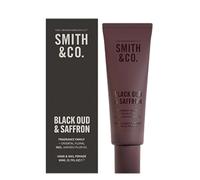 The Aromatherapy Co. Smith & Co. Pommade pour les mains et les ongles 80 ml - Oud noir et safran | Hydratant pour la peau à l'huile de prune Kakura et à l'huile de marula - Végétalien et sans cruauté