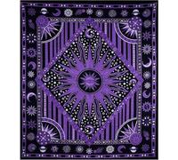 THE ART BOX Affiche Decoration Murale Deco Chambre Decoration Chambre Deco Chambre Aesthetic Tapisserie Murales Decoration Boheme Aesthetic Room Decor Deco Murale Salon, 100% Coton, Soleil Tentures