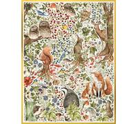 The Art File - Grand calendrier de l'Avent avec poster - Un Noël à la campagne