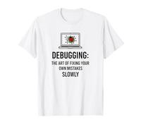 The Art of Fixing Funny Programmer Coding Debugging Humor T-Shirt