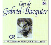The Art of / L'Art de Gabriel Bacquier (Ades CD)