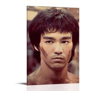 The Art of Martial Arts Master Bruce Lee - Impression d'image - Décoration moderne pour chambre familiale - 60 x 90 cm
