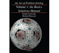 The Art of Problem Solving: The Basics Solutions