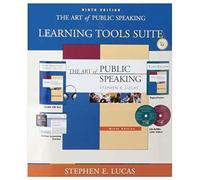 The Art Of Public Speaking Learning Tools Suite Version 5.0 : Set Of Cd-Roms, Topic Finder, Audio Cd Set, Online Learning Center.