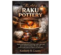 The Art of Raku Pottery: Step-by-step handbook for raku firing, crackle , copper matte glazes, reduction techniques, kiln setup, and creative ceramic