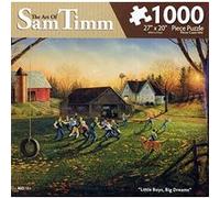The Art of Sam Timm Little Boys, Big Dreams 1000 Piece Puzzle Multicolore G