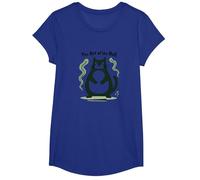 The Art of The Roll : Rolling Fatties Cat Humour T-Shirt, Fille, Bleu Royal, M