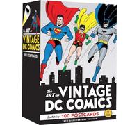 The Art of Vintage DC Comics: 100 Postcards (Comic Book Art Postcards, Vintage Bulk Postcards, Cool Postcards for Mailing)