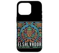 The Art Pre-Columbia of El Salvador Forms Colorful Coque pour iPhone 16 Pro
