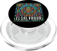 The Art Pre-Columbia of El Salvador Forms Colorful PopSockets PopGrip pour MagSafe