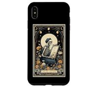 The Art Teacher Carte de Tarot Squelette pour la rentrée Scolaire Coque pour iPhone XS Max