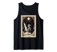 The Art Teacher Carte de Tarot Squelette pour la rentrée Scolaire Débardeur