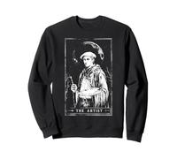 The Artist Carte Tarot Peintre Artiste Créatif Sweatshirt