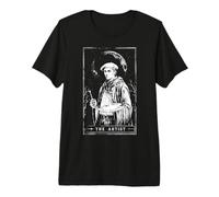 The Artist Carte Tarot Peintre Artiste Créatif T-Shirt Haut de Gamme