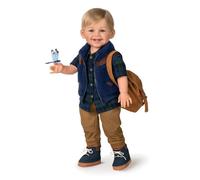 The Ashton-Drake Galleries Petit Explorer Toddler Doll by ping lau 22 pouces pos sable avec un sac dos et une tenue en plein air