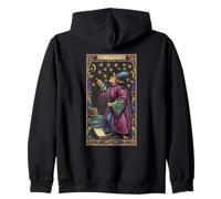 The Astrologer Studying Stars Planets Tarot Antique Sweat à Capuche