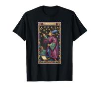 The Astrologer Studying Stars Planets Tarot Antique T-Shirt