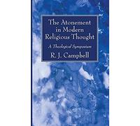 The Atonement In Modern Religious Thought