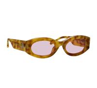 The Attico - Authentiques Lunettes Berta avec Qualité Premium - unisex - Accessoires - Jaune - Taille: 54 MM