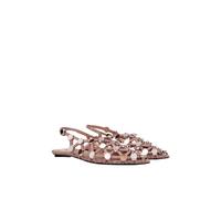 The Attico - Ballarines en cuir rose - Femme - Chaussures - Rose - Taille: 36 1/2 EU