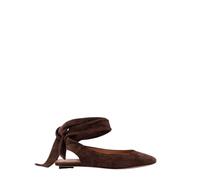 the attico ballerines femme marron cloe en daim - 39