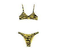 The Attico - Bikini 166 - Femme - Maillots de bain - Jaune - Taille: 42 FR