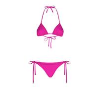 The Attico - Bikini Triangle en Lycra - Femme - Maillots de bain - Rose - Taille: 42 FR