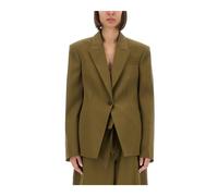The Attico - Blazer Croisé - Femme - Vestes - Vert - Taille: 36 FR