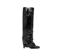 The Attico - Bottes hautes Leon - Femme - Chaussures - Noir - Taille: 38 1/2 EU