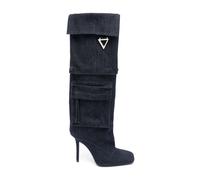 The Attico - Bottes Tube Sienna - Femme - Chaussures - Bleu - Taille: 39 EU